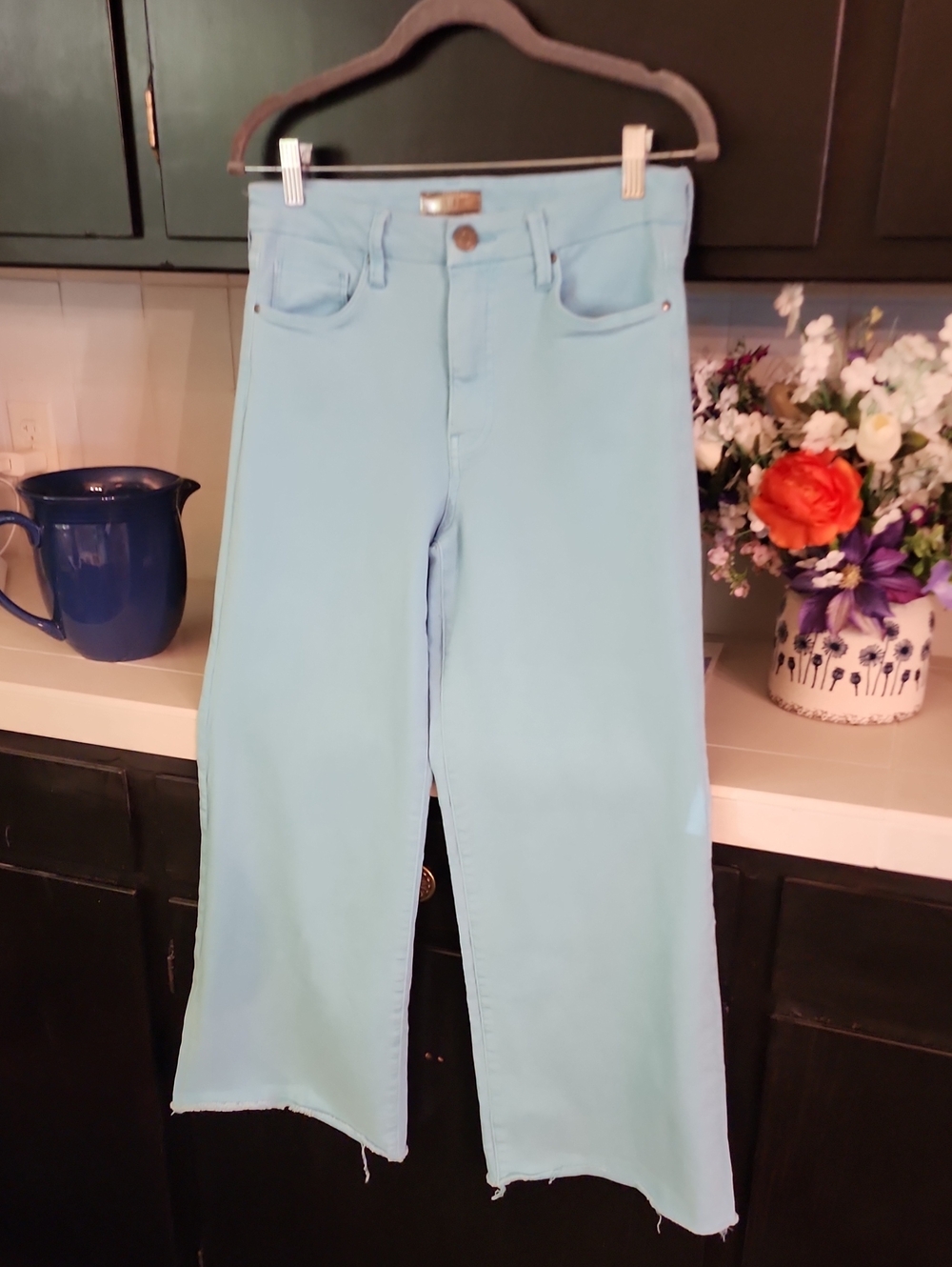 Kut from the Kloth Light Blue Wide-Leg Jeans